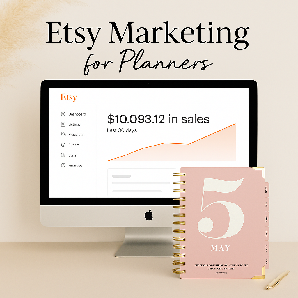How To Market & Sell Your Planners On Etsy (Video Course)
